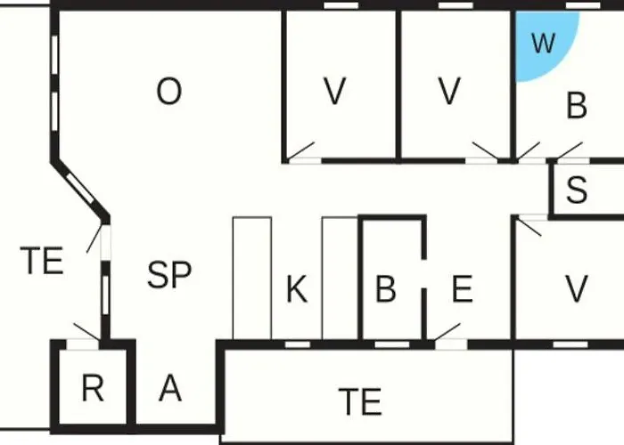 Casa vacanze 6 Person In Brovst-by Traum *